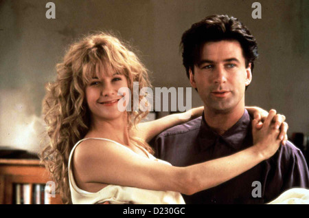 Body Switch - Verhexte Kuesse Vorspiel, küssen Meg Ryan, Alec Baldwin Waehrend der Polterabend Entdeckt Peter (Alec Stockfoto