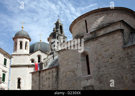 Church of Saint Luke und Sankt Nikolaus in Kotor, Montenegro Stockfoto