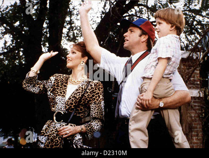 So Ein Satansbraten Sorgenkind John Ritter, Amy Yasbeck, Michael Oliver Junior (Michael Oliver, R) Macht Ben (John Ritter) Stockfoto