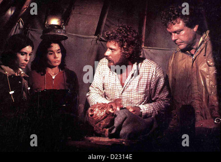 Sterben Sie Prophezeiung Prophezeiung Talia Shire, Robert Foxworth Rob (Robert Foxworth, 2vr) Und Maggie (Talia Shire, l) versuchen Stockfoto