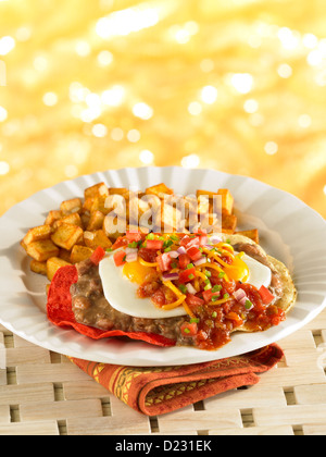 Huevos ranchero Stockfoto