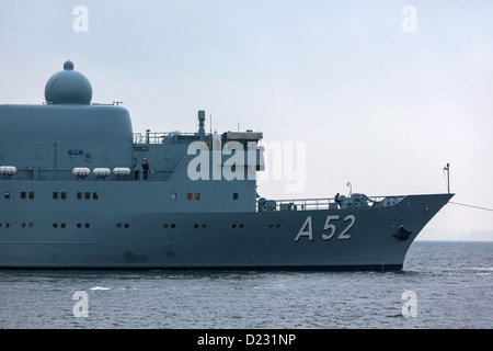 Kiel, Deutschland, Flotte Dienstklasse Boot Oste A52 423 Stockfoto