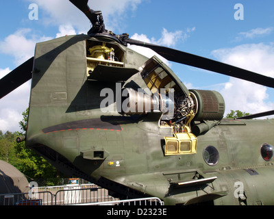 Armee Tag der offenen Tür 2012 in den Niederlanden Oirschot, Boeing CH - 47D Chinook Königliche Niederländische Armee Stockfoto