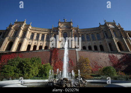 München, Deutschland, das Maximilianeum, Sitz des Bayerischen Landtags Stockfoto