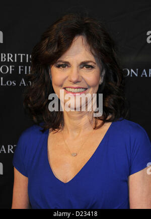 Sally Field kommt bei der BAFTA Awards Saison Tea Party in Beverly Hills, Amerika, 12. Januar 2013 Stockfoto