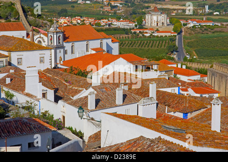 Leiria Halbin, Estremadura, Obidos, Portugal Stockfoto