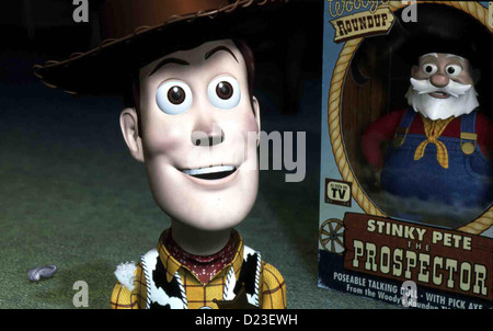 Toy Story 2 - holzig, Stinky Pete *** lokalen Caption *** 1999 Walt Disney Stockfoto