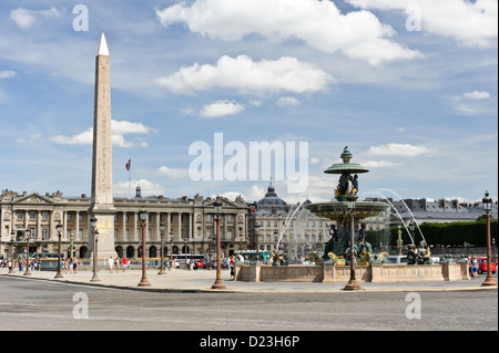 Platz De La Concorde, Paris, Frankreich. Stockfoto