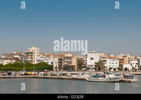 Die Fischerei Hafen von Cambrils, Costa Dorada, Spanien Stockfoto