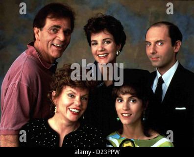 Keine Wie sterben Andere Sibs Alex Rocco, Marsha Mason, Margaret Colin, Jamie Gertz, Dan Castellaneta *** lokalen Caption *** 1991 Stockfoto