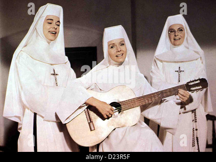 Dominique - Die Singende Henny singende Nonne, Debbie Reynolds Schwester Ann (Debbie Reynolds, m) Macht als Singende Henny Stockfoto