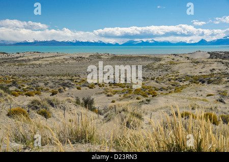 Lago Viedma und Anden, Patagonien, Argentinien Stockfoto