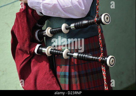 Kandidat bei Killin Highland Games 2011 Stockfoto