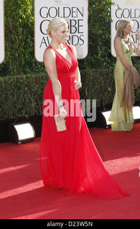 Beverly Hills, Kalifornien, USA. 13. Januar 2013.  Schauspielerin Megan Hilty auf der 70. Annual Golden Globe Awards im Beverly Hilton Hotel am Sonntag, 13. Januar 2013 in Beverly Hills, Kalifornien statt. (Kredit-Bild: © Armando Arorizo/Prensa Internacional/ZUMAPRESS.com) Stockfoto