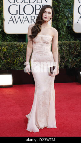 Beverly Hills, Kalifornien, USA. 13. Januar 2013.  Megan Fox bei der 70. Annual Golden Globe Awards statt im The Beverly Hilton Hotel am Sonntag, 13. Januar 2013 in Beverly Hills, Kalifornien. (Kredit-Bild: © Armando Arorizo/Prensa Internacional/ZUMAPRESS.com) Stockfoto