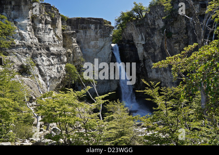 Chorrillo del Salto, Nationalpark Los Glaciares, Patagonien, Argentinien Stockfoto