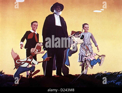 Onkel Remu Wunderland Lied des südlichen Bobby Driscoll, James Baskett, Luana Patten *** lokalen Caption *** 1946-- Stockfoto