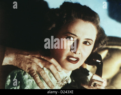Du Lebst Noch 105 Minuten Sorry, falsche Nummer Barbara Stanwyck, Burt Lancaster Leona (Barbara Stanwyck), Auf Grund ihrer Stockfoto