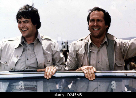 Spione Wie Wir Spione wie wir Dan Aykroyd, Chevy Chase Austin (Dan Aykroyd) Und Emmett (Chevy Chase) Koennen Verhindern, dass Stockfoto