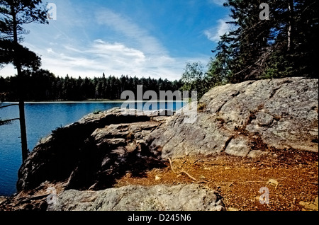 Ontario Canada Petroglyphs Provincial Park Lake Stockfoto