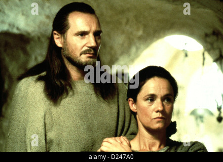 Star Wars: Episode 1-Die Dunkle wobei StarWars: Episode ich Phantom Menace Liam Neeson, Pernilla August *** lokale Beschriftung Stockfoto