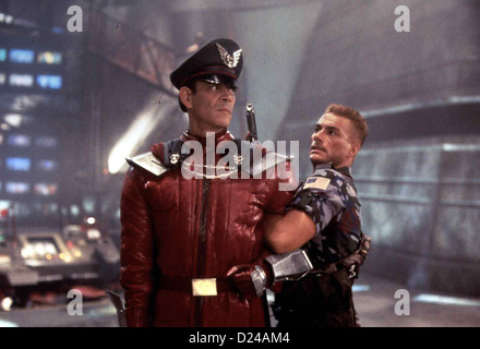 Streetfighter - sterben Entscheidende Schlacht Street Fighter Raul Julia, Jean-Claude Van Damme Guile (Jean-Claude Van Damme) Stockfoto