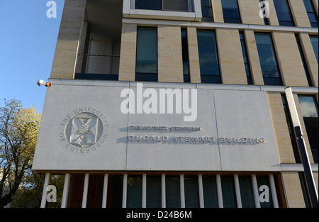 Dugald Stewart Psychology Gebäude an Universität von Edinburgh. Stockfoto