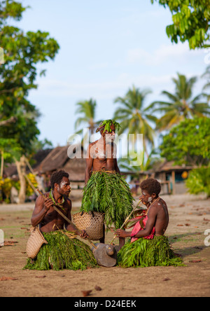 Malagan Tatuana Masken Tanz, Neuirland Insel, Papua Neuguinea Stockfoto