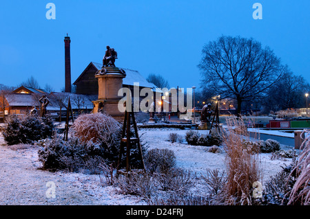 Bancroft Gardens im Winter, London, UK Stockfoto