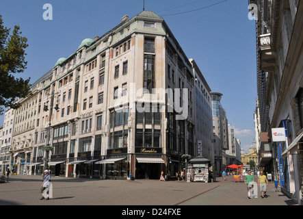 Vörösmarty ter quadratischen Belvaros zentrale Budapest Ungarn Stockfoto