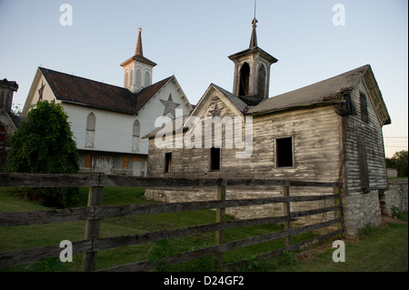 PA Sterne Scheune in Middletown PA Stockfoto