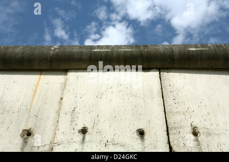 Sosnowka, Polen, verbundene Stücke der Berliner Mauer Stockfoto