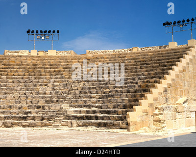 Kourion Zypern Amphitheater Stockfoto