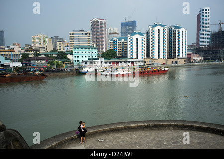 Fort Santiago Manila Philippinen Stockfoto