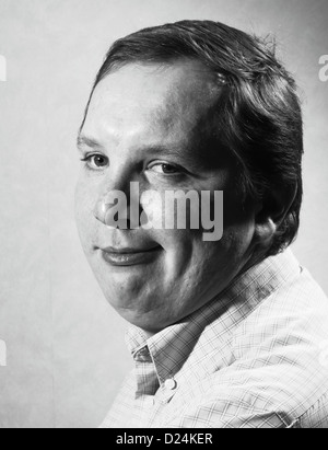 skeptisch, junger Mann Stockfoto