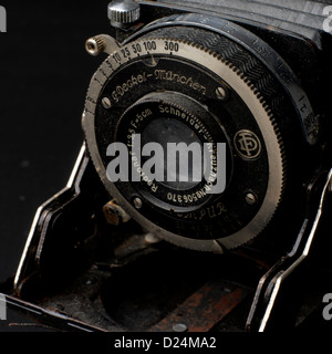 alte Vintage-Kamera, close-up Stockfoto