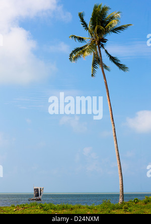 Einsame Kaibola Strand auf den Trobriand Inseln, Papua-Neu-Guinea Stockfoto