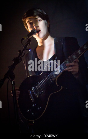 Mailand, Italien 02December 2012 - The XX, die live an der Music club The Alcatraz Stockfoto