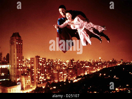 Superman 4 - Die Welt Am Abgrund Superman Iv: Suche Frieden Christopher Reeve, Margot Kidder *** lokalen Caption *** 1987-- Stockfoto