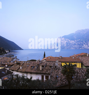 Torbole, Italien, Blick über den See Stockfoto