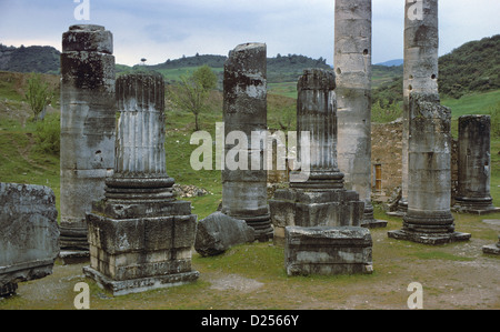 Tempel der Artemis, Sardes, Türkei 690417 037 Stockfoto