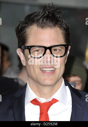 Los Angeles, Kalifornien, USA. 14. Januar 2013. Johnny Knoxville Teilnahme an der Los Angeles Premiere von The Last Stand statt im Grauman es Chinese Theatre in Hollywood, Kalifornien am 14. Januar 2013. 2013 (Kredit-Bild: © D. Long/Globe Photos/ZUMAPRESS.com) Stockfoto