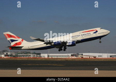 BRITISH AIRWAYS BOEING 747 400 Stockfoto