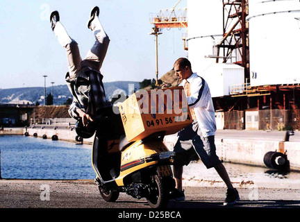 Taxi Taxi Daniel (Samy Naceri, R) *** lokalen Caption *** 1953-- Stockfoto