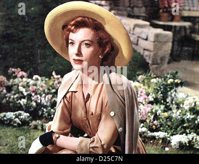 Anders Als Anderen Tee und Sympathie Laura (Deborah Kerr) in Szene sterben *** lokalen Caption *** 1956-- Stockfoto