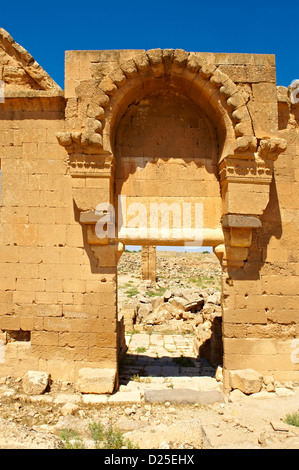 Bilder von der arabischen astrologische Aussichtsturm des 8. Jahrhunderts Universität von Harran, Süd-west-Anatolien, Türkei. Stockfoto