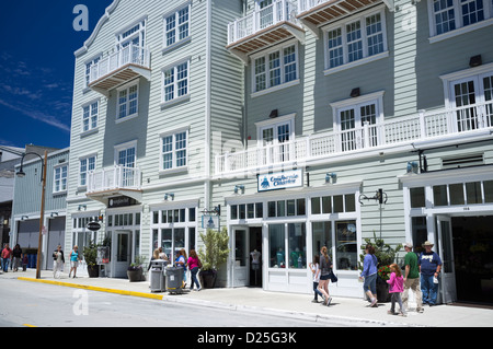 Cannery Row Monterey Bay waterfront Stockfoto