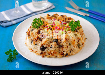 Griechischer Reis Krone. Stockfoto