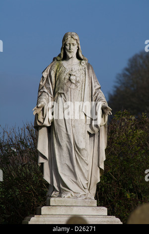 Statue von Jesus Christus im St. Columba-Kirche Derry-Londonderry-Nordirland Stockfoto