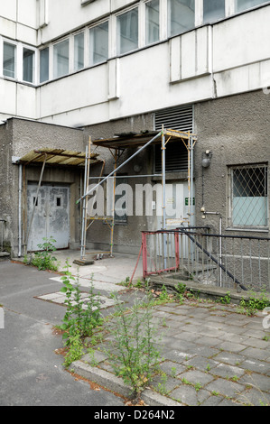 Berlin, Deutschland, am Hintereingang des Hauses Statistiken auf dem Alexanderplatz Stockfoto